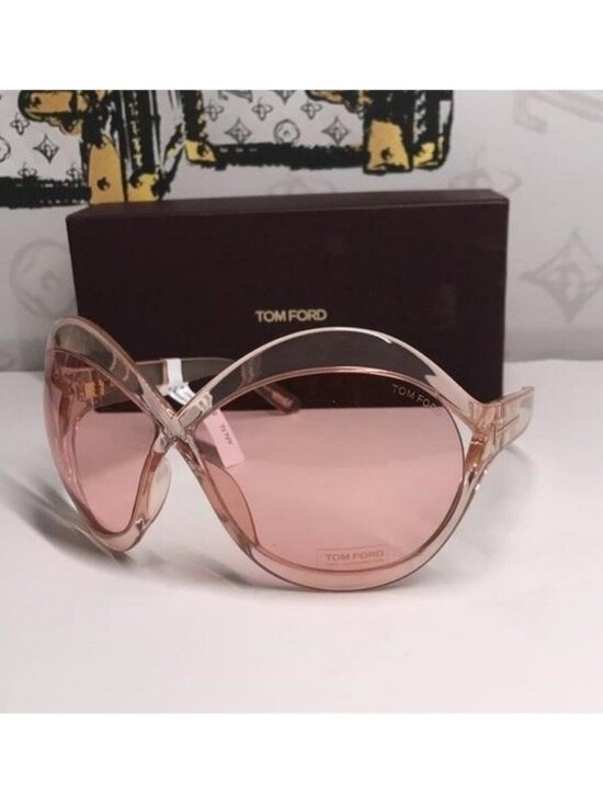 New Authentic Tom Ford Pink Sunglasses TF902 72y main image 7